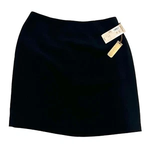 Caslon Nordstrom Skirt Womens Size 12 Black A Line Knee Length Casual - Picture 1 of 5