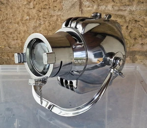 Polished Strand Patt 23 vintage retro stage theater lamp - Picture 1 of 11
