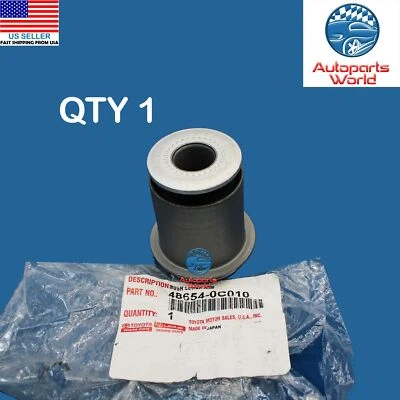 GENUINE TOYOTA SEQUOIA TUNDRA NO.1 FRONT LOWER CONTROL ARM BUSHING 48654-0C010 - Image 1 of 2