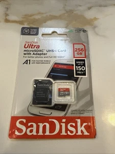 SanDisk Micro SD Ultra Card 256GB Class 10 Memory TF - Picture 1 of 1