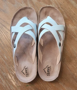 Cliffs By White Mountain Banksy Women’s Slip On Sandals Light Blue Size 10M - Picture 1 of 10
