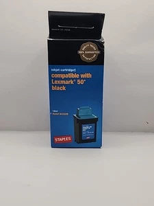 Lexmark compatible Staples 50* black black Inkjet Cartridge - Picture 1 of 5