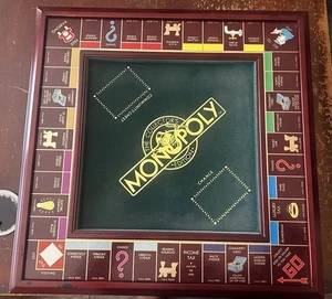 Franklin Mint Monopoly Collector's Edition Wood Game Board- Board Only #2 - Picture 1 of 14