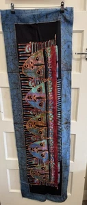 ASIATISCHE BATIKMALEREI AUS INDONESIEN MASKEN IM STIL VON IWAN TIRTA - Bild 1 von 9