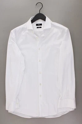 ✅ BOSS by Hugo Boss camicetta per uomo taglia Hemdgröße 41, L, 52 bianco ✅ - Immagine 1 di 4