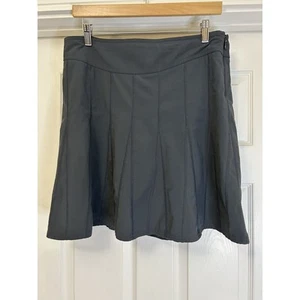 Athleta Wear About Skort Size 10 Golf Tennis Stretch Side Zip Style 964574 Gray - Picture 1 of 10