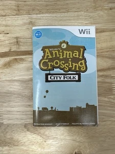 Animal Crossing City Folk Nintendo Wii nur Bedienungsanleitung - Bild 1 von 2