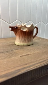 Vintage Czechoslovakia Ceramic Moose Pitcher Creamer 1940s - Picture 1 of 6
