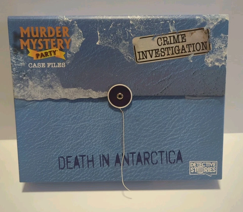 Asesinato Misterio Adulto Fiesta Juego Muerte en la Antártida Crimen Investigación Sellado Foto 1 de 4