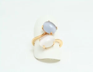 Anello Contrarier Acquamarina Milk e Oro Rosa 18 Kt nuovo - Foto 1 di 5