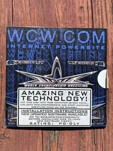 WCW.com Internet Powersite Powerdisk Cyber CD Disk WWE WWF WCW Wrestling - Picture 1 of 8