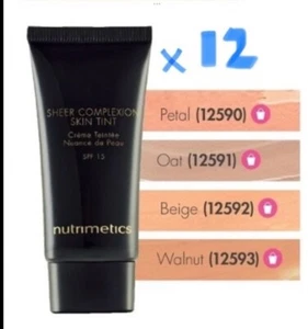 12 X Sheer Complexion Skin Tint SPF 15 3OML nutrimetics - Picture 1 of 5