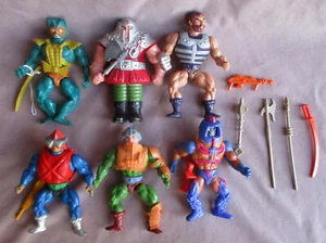 Konvolut 6 Vintage 80er Masters Of The Universe MOTU He Man Actionfiguren - Bild 1 von 23