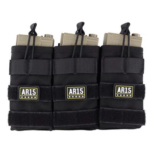 Bolsas de cargador Mag para .223/5.56 7.62, bolsa de revista triple abierta - Imagen 1 de 7
