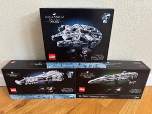 LEGO Star Wars Tantive IV 75376, Starcruiser 75405, Millennium Falcon 75375, NEW - Picture 1 of 6