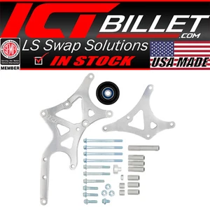 LS Truck Driver Side Alternator/Power Steering Pump Bracket LQ4 LQ9 L33 4.8L ... - Picture 1 of 10