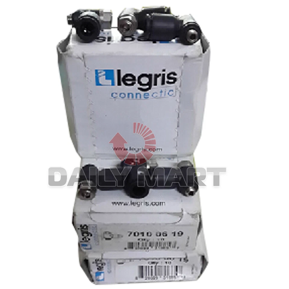 Nuevo tubo regulador control flujo Legris 70100619 7010 06 19 tamaño 6 mm compacto Foto 1 de 1