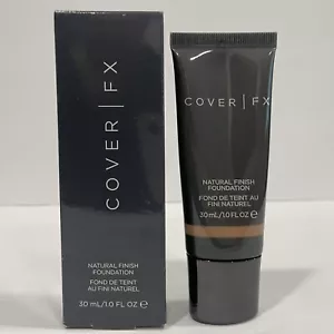 COVER FX N80 Natural Finish Foundation 1 fl. oz NEW IN BOX N 80 Full Size - Picture 1 of 4