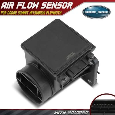 New Mass Air Flow Sensor w/ Housing for Dodge Eagle Summit Mitsubishi Plymouth - Image 1 of 4