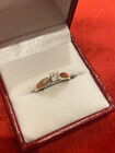 9 Carat White Gold Diamond Engagement Ring Size M