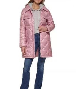 Calvin Klein Women's Winter Outerwear puffer Quilt Hooded Jacket Coat XL/ XXL - Picture 1 of 12