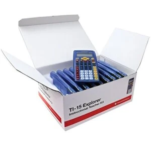 Texas Instruments 15/TKT Teacher Kit Pack 10 calculadoras en caja de almacenamiento - Imagen 1 de 2