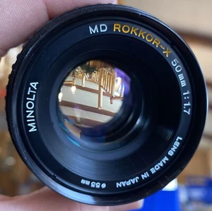 Minolta MD Rokkor-X 50mm 1.7 - Picture 1 of 5