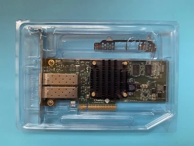 Chelsio T520-CR T520 10GbE 2-Port PCIe Unified Wire Adapter Card 110-1160-50 - Bild 1 von 4