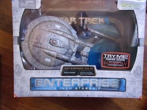 2002 Art Asylum Electronic Enterprise NX-01 12 Inch Starship Model Toy, MISB!!!!
