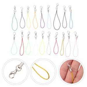 100 Pcs Hummerschnalle Lanyard Anhänger Mit Handy-Anhängern Handyarmband Perlen - Zdjęcie 1 z 12