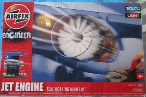 Airfix Engineer Jet Engine Real Working Model Kit A20005 Hornby  