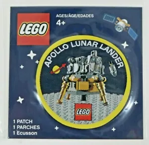 New LEGO VIP Promo NASA Apollo Lunar Lander Embroidered Patch Badge - Picture 1 of 3