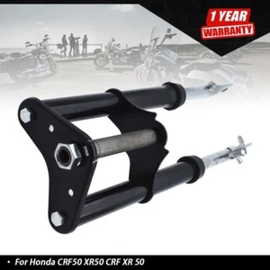 Nueva suspensión amortiguadora horquillas delanteras completas para Honda CRF50F XR50 2004-2014 negra - Imagen 1 de 14