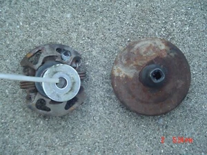 Stihl FS56RC Clutch/4140 160 2005 & Clutch Drum 4144 160 2904 - Picture 1 of 2