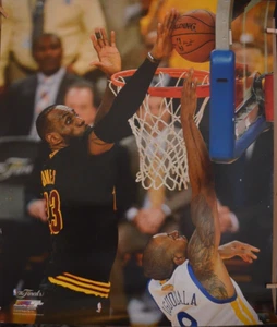 Stampa poster LeBron James The Block Andre Iguodala NBA Finals Cavs vs. Warriors - Foto 1 di 11