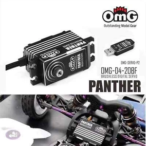 OMG Low Profile Brushless Digital Servo 20KG for Touring2WD 1/8 Buggies Throttle - Picture 1 of 11