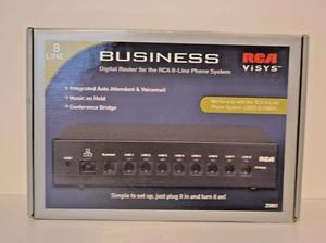 RCA ViSys Business router digitale 25801 per sistema telefonico 8 linee 25825, scatola H5801 - Foto 1 di 2