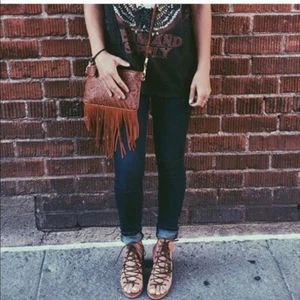 Free People Roller Crop Dark Wash Skinny Jeans Gr. 26 - Bild 1 von 7