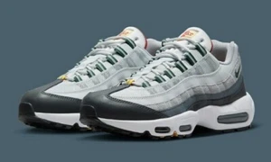 Nike Air Max 95 Pure Platinum/Gorge Green Shoe's Mens DM0011-002 Size 8 US - Picture 1 of 7