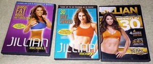 3 Jillian Michaels DVD Ripped in 30/Day Shred/Banish Fat Boost Metabolism Fit - Picture 1 of 2