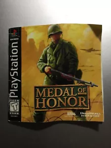 Medal of Honor (Sony PlayStation 1) PS1 Original Manual Only - Picture 1 of 3
