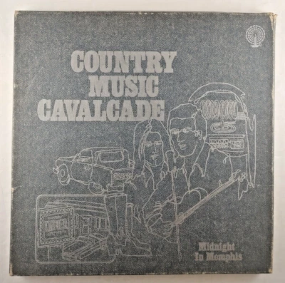 Country Music Cavalcade: Midnight in Memphis 3x LP Box Set 1975 EX - Image 1 of 4