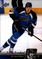 2010-11 Upper Deck Blues Hockey Card #32 Patrik Berglund
