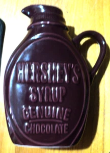 Remember Your First Collection Hershey's Chocolate Syrup Ceramic Bottle by Fitz - Picture 1 of 3