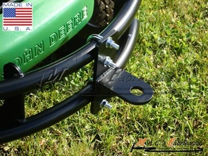 John Deere Front Bumper BALL HITCH Receiver Attachment 325 335 345 355 GT LX GX - Picture 1 of 5