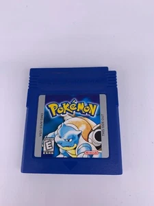 POKEMON BLUE VERSION Nintendo GameBoy Game Authentic Tested - Picture 1 of 3