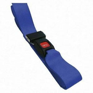 DMS Patientensicherheitsgurt blau 9 Fuß lang, 2-1/2 Zoll breit, Nylon Gurtband 11091BL - Bild 1 von 1