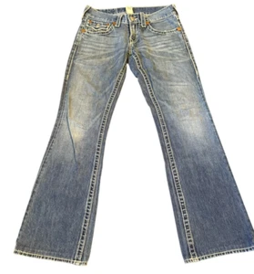 True Religion Billy Big T Jeans Size 30 X 34 Women's Made in USA - Picture 1 of 14