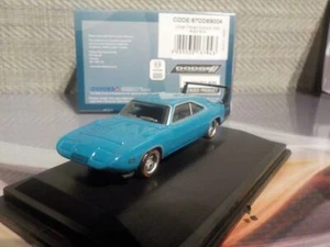 Modelo de coche, Dodge Charger Daytona 1969 - azul brillante, 1/87 nuevo Oxford 87DD69006 - Imagen 1 de 3