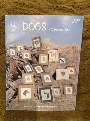 Dogs (Collection One) Cross Stitch Graph Book #2 Pegasus Originals 1980 - Image 1 of 2